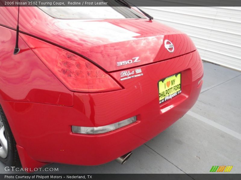 Redline / Frost Leather 2006 Nissan 350Z Touring Coupe