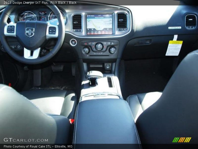 Pitch Black / Black 2013 Dodge Charger SXT Plus