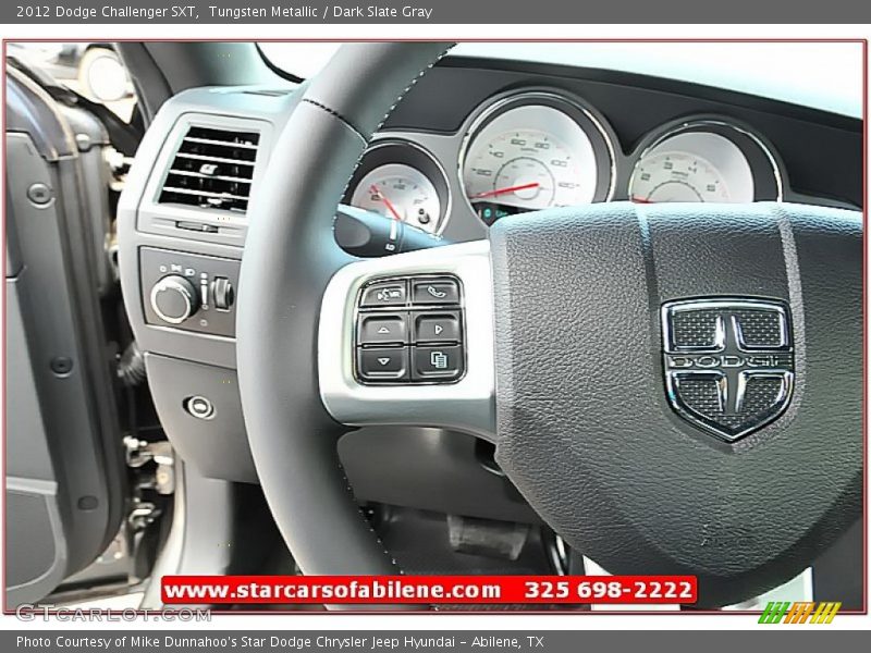 Tungsten Metallic / Dark Slate Gray 2012 Dodge Challenger SXT