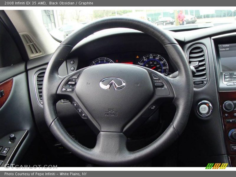 Black Obsidian / Graphite 2008 Infiniti EX 35 AWD