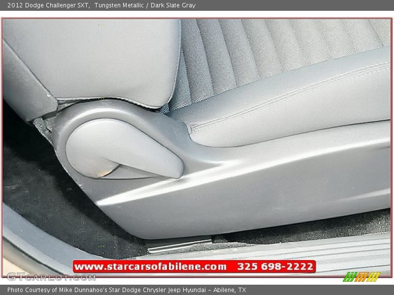 Tungsten Metallic / Dark Slate Gray 2012 Dodge Challenger SXT