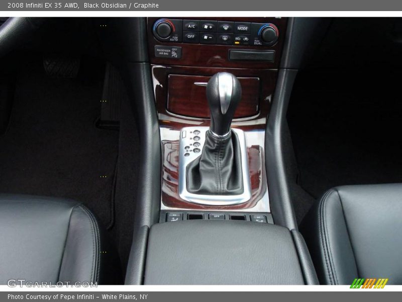 Black Obsidian / Graphite 2008 Infiniti EX 35 AWD