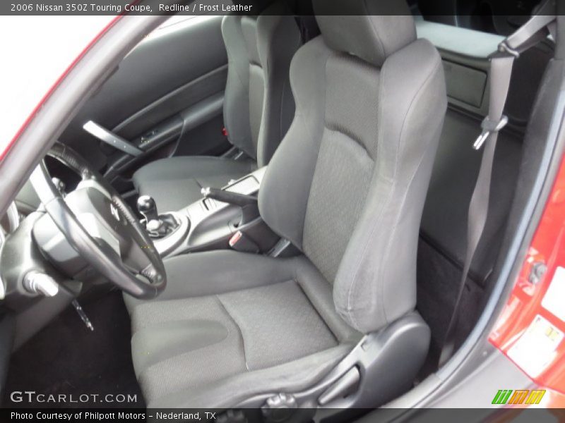 Redline / Frost Leather 2006 Nissan 350Z Touring Coupe