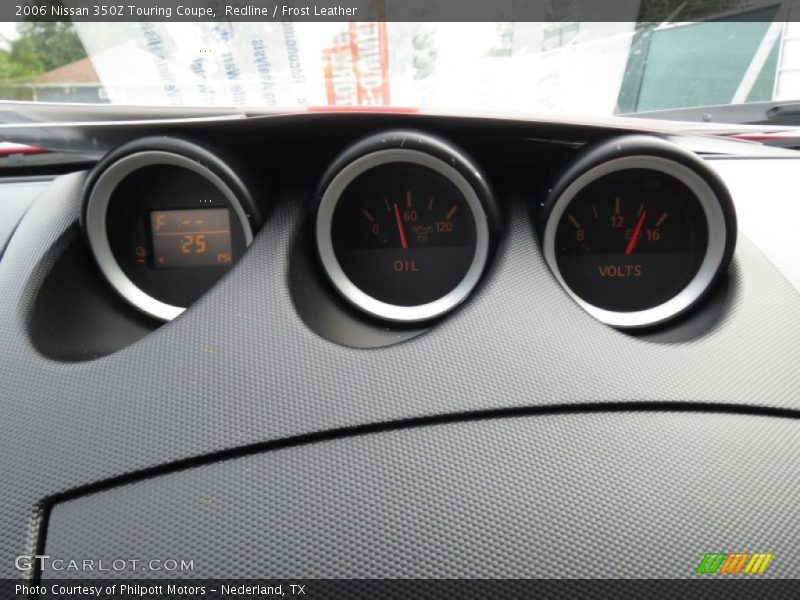Redline / Frost Leather 2006 Nissan 350Z Touring Coupe