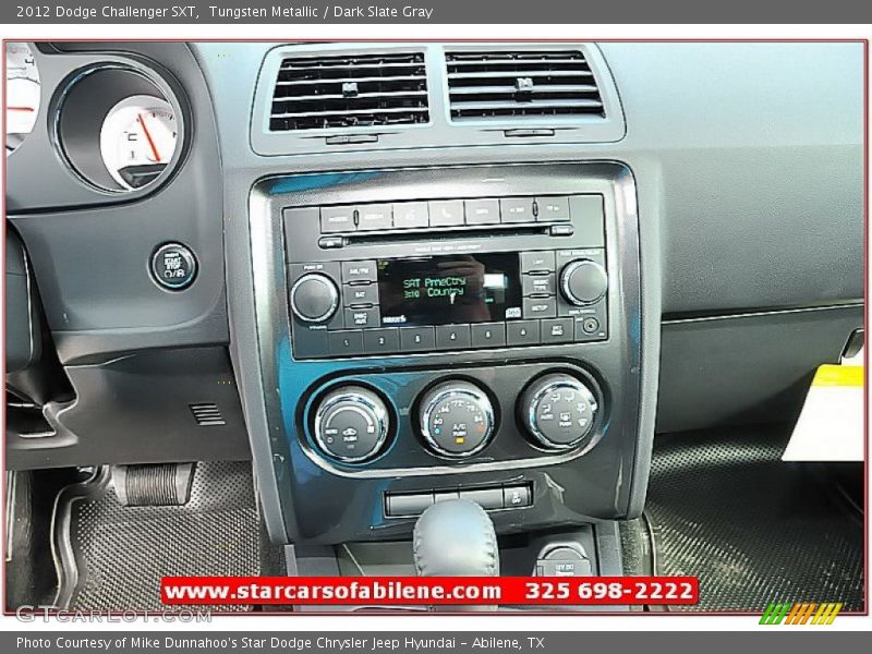 Tungsten Metallic / Dark Slate Gray 2012 Dodge Challenger SXT