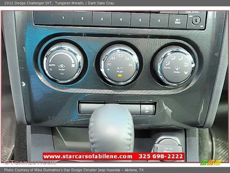 Tungsten Metallic / Dark Slate Gray 2012 Dodge Challenger SXT