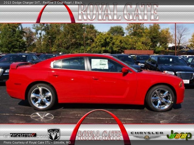Redline 3 Coat Pearl / Black 2013 Dodge Charger SXT