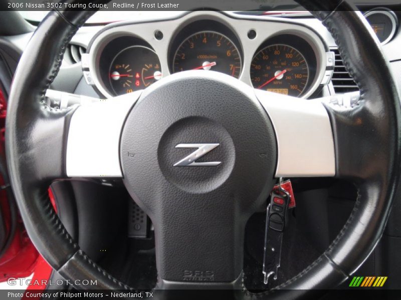 Redline / Frost Leather 2006 Nissan 350Z Touring Coupe