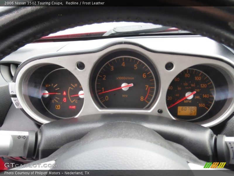 Redline / Frost Leather 2006 Nissan 350Z Touring Coupe