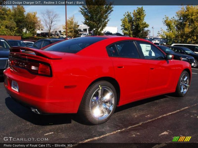 Redline 3 Coat Pearl / Black 2013 Dodge Charger SXT