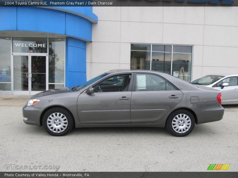 Phantom Gray Pearl / Dark Charcoal 2004 Toyota Camry XLE