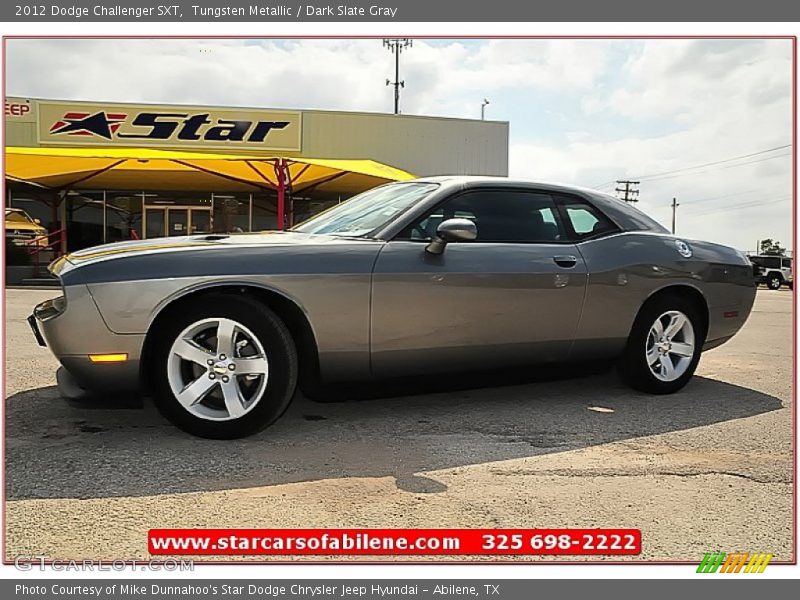 Tungsten Metallic / Dark Slate Gray 2012 Dodge Challenger SXT