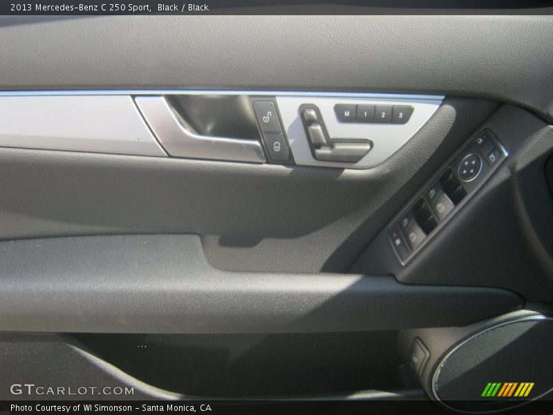 Black / Black 2013 Mercedes-Benz C 250 Sport