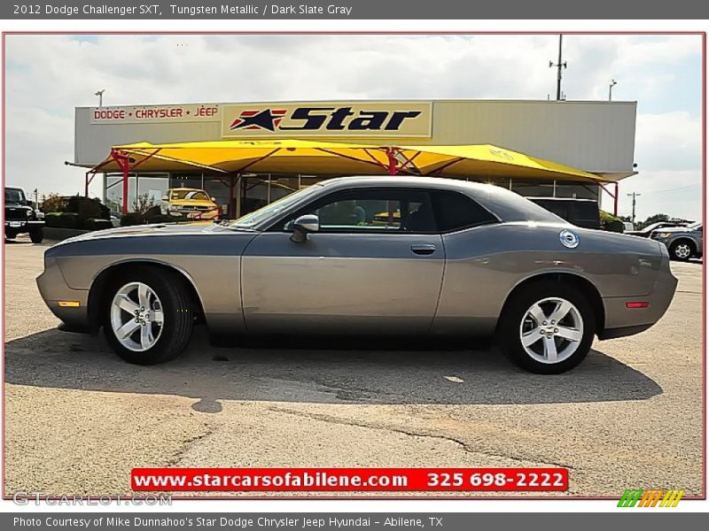 Tungsten Metallic / Dark Slate Gray 2012 Dodge Challenger SXT