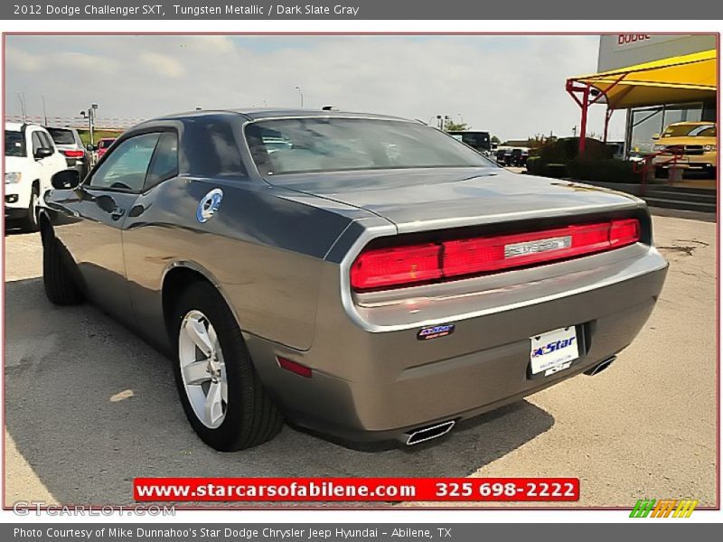 Tungsten Metallic / Dark Slate Gray 2012 Dodge Challenger SXT