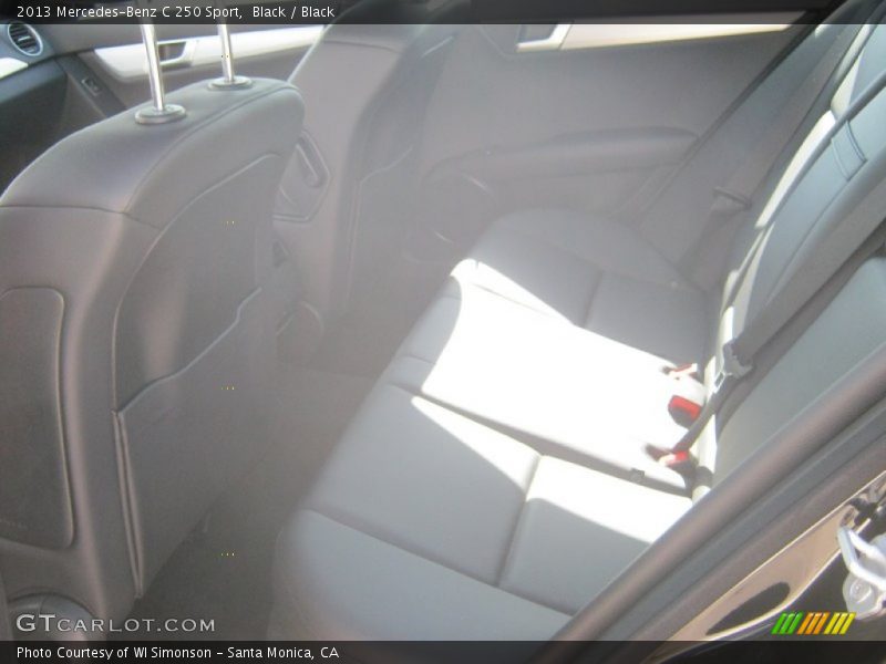 Black / Black 2013 Mercedes-Benz C 250 Sport