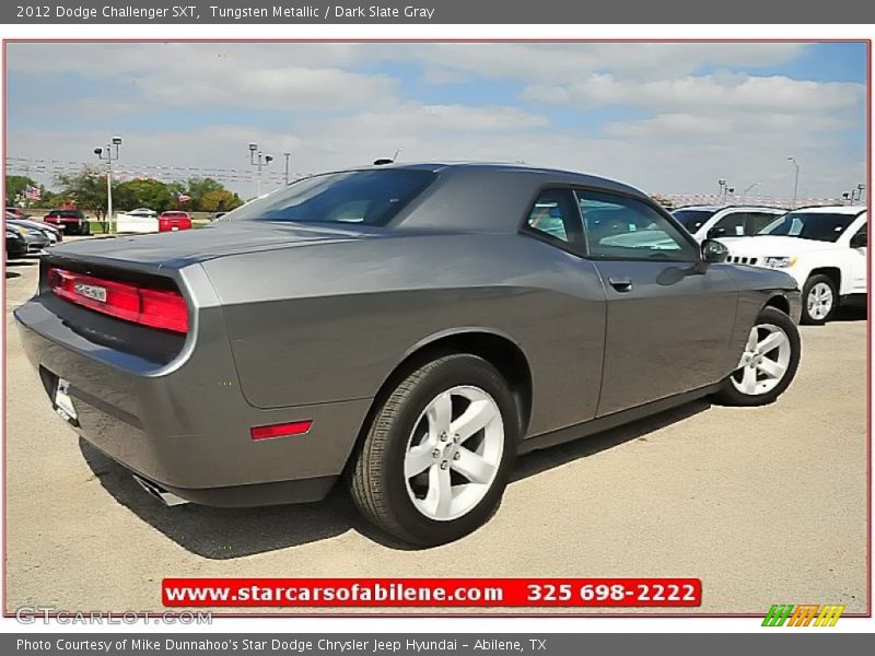 Tungsten Metallic / Dark Slate Gray 2012 Dodge Challenger SXT