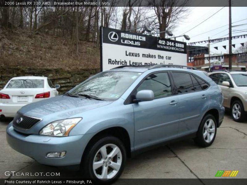 Breakwater Blue Metallic / Ivory 2006 Lexus RX 330 AWD