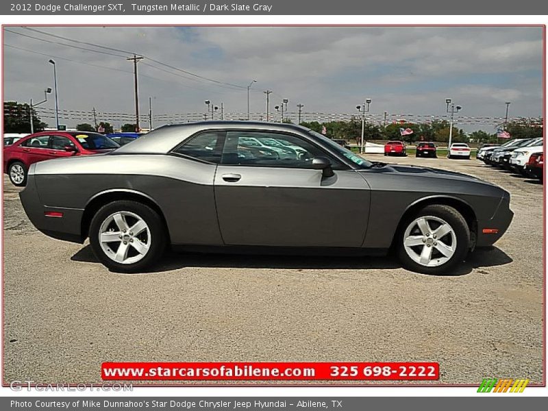 Tungsten Metallic / Dark Slate Gray 2012 Dodge Challenger SXT