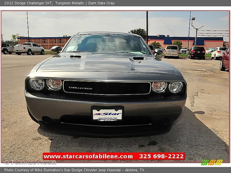 Tungsten Metallic / Dark Slate Gray 2012 Dodge Challenger SXT