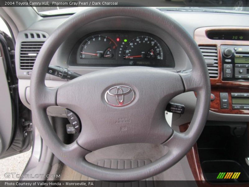 Phantom Gray Pearl / Dark Charcoal 2004 Toyota Camry XLE