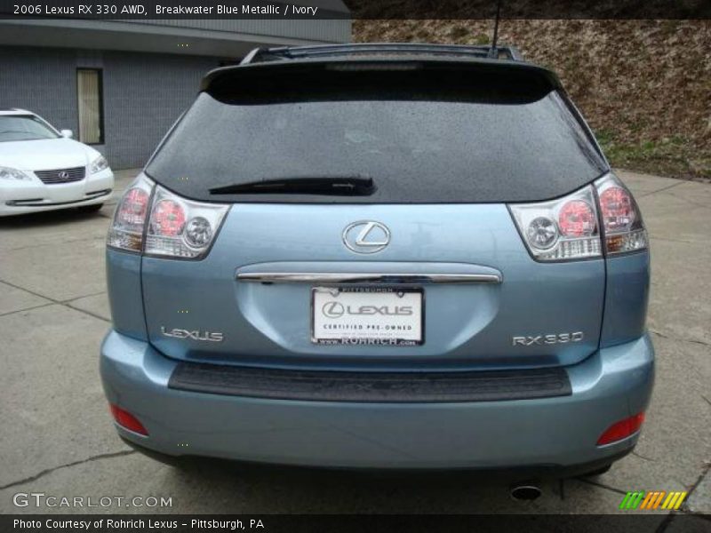 Breakwater Blue Metallic / Ivory 2006 Lexus RX 330 AWD