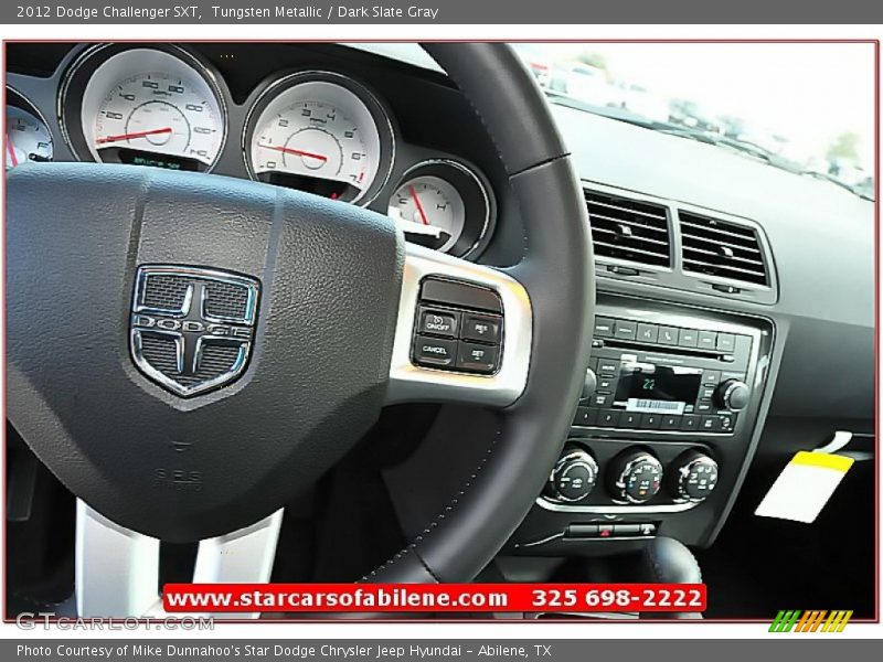 Tungsten Metallic / Dark Slate Gray 2012 Dodge Challenger SXT