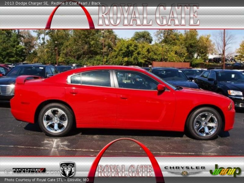 Redline 3 Coat Pearl / Black 2013 Dodge Charger SE