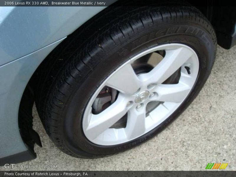Breakwater Blue Metallic / Ivory 2006 Lexus RX 330 AWD