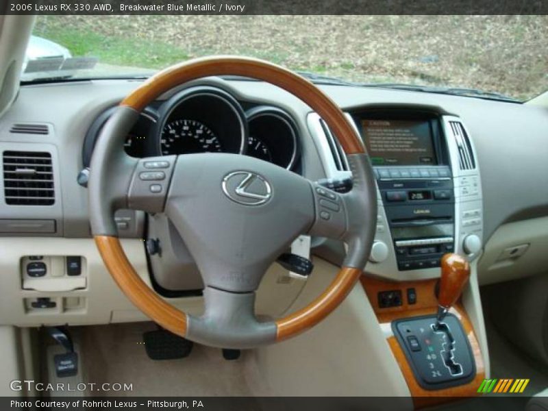 Breakwater Blue Metallic / Ivory 2006 Lexus RX 330 AWD