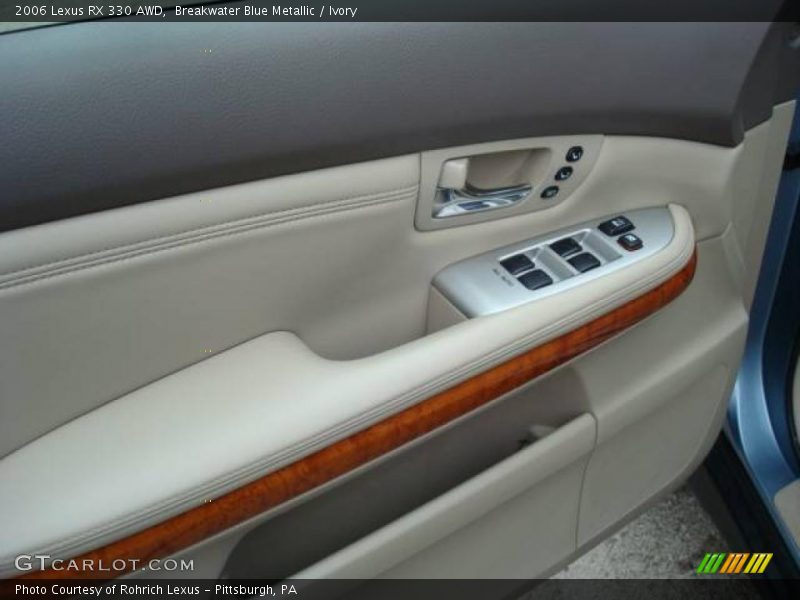 Breakwater Blue Metallic / Ivory 2006 Lexus RX 330 AWD