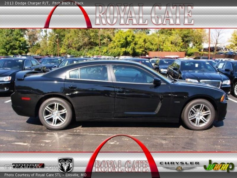 Pitch Black / Black 2013 Dodge Charger R/T