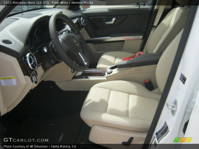 Polar White / Almond/Mocha 2013 Mercedes-Benz GLK 350