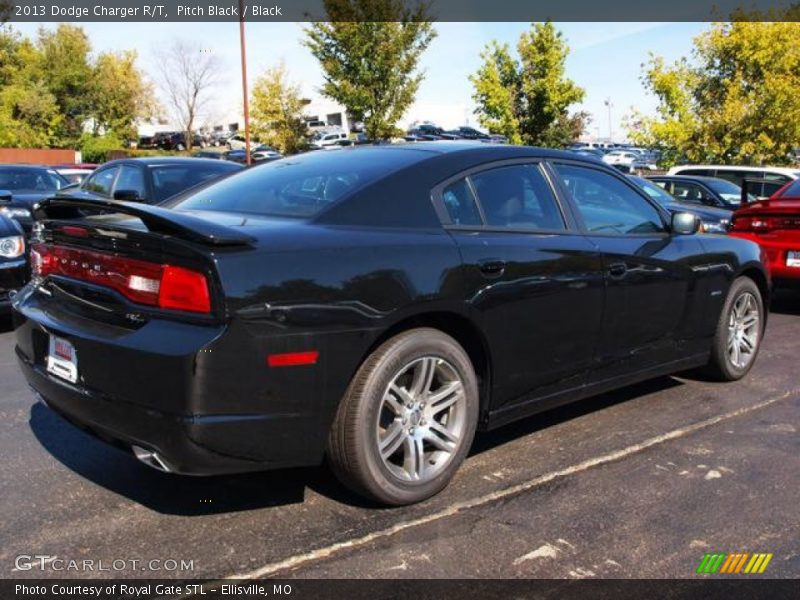 Pitch Black / Black 2013 Dodge Charger R/T