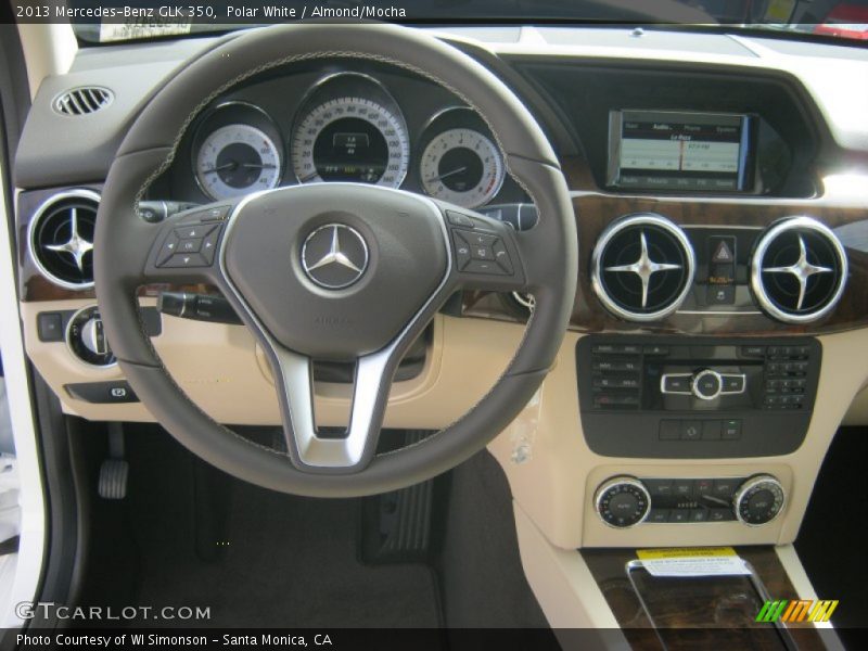 Polar White / Almond/Mocha 2013 Mercedes-Benz GLK 350