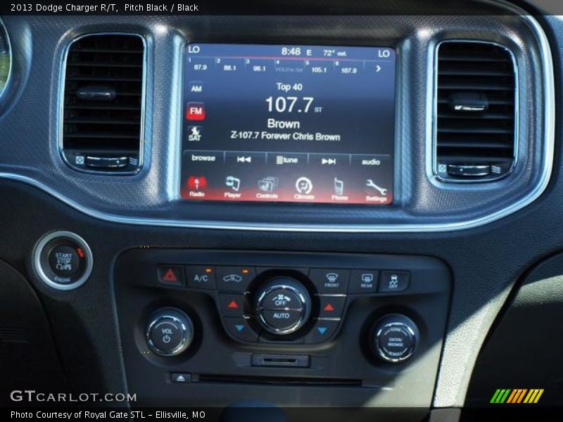 Pitch Black / Black 2013 Dodge Charger R/T