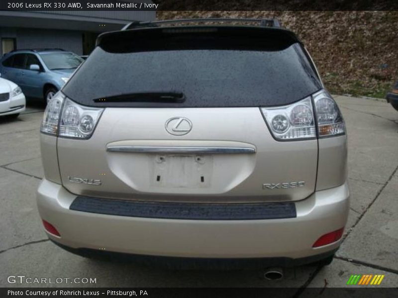 Savannah Metallic / Ivory 2006 Lexus RX 330 AWD