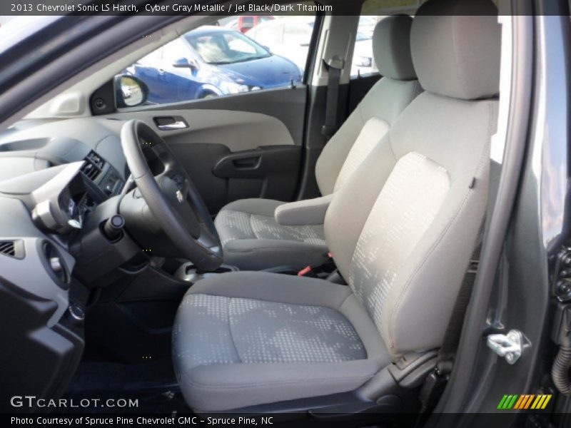 Front Seat of 2013 Sonic LS Hatch