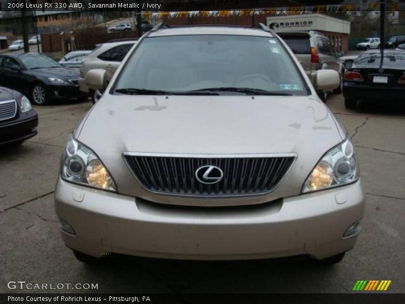 Savannah Metallic / Ivory 2006 Lexus RX 330 AWD