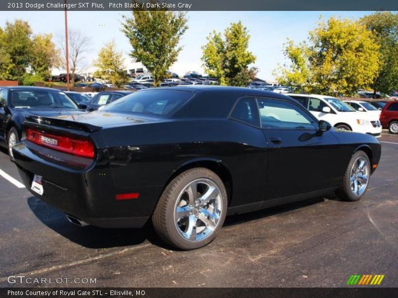 Pitch Black / Dark Slate Gray 2013 Dodge Challenger SXT Plus