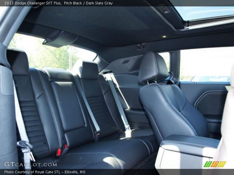 Pitch Black / Dark Slate Gray 2013 Dodge Challenger SXT Plus