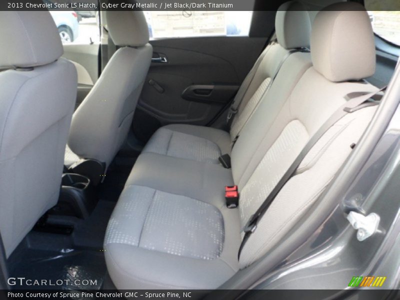 Rear Seat of 2013 Sonic LS Hatch