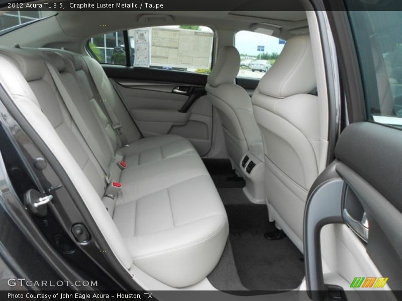 Graphite Luster Metallic / Taupe 2012 Acura TL 3.5