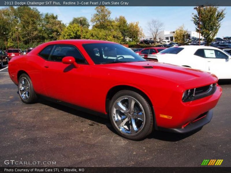 Redline 3-Coat Pearl / Dark Slate Gray 2013 Dodge Challenger SXT Plus