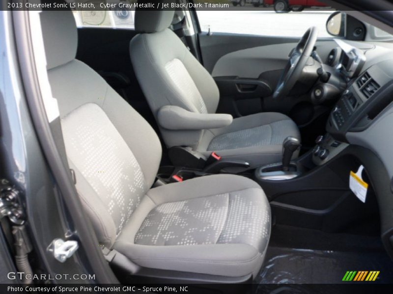 Front Seat of 2013 Sonic LS Hatch