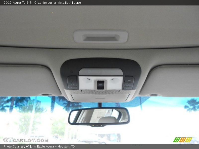 Graphite Luster Metallic / Taupe 2012 Acura TL 3.5