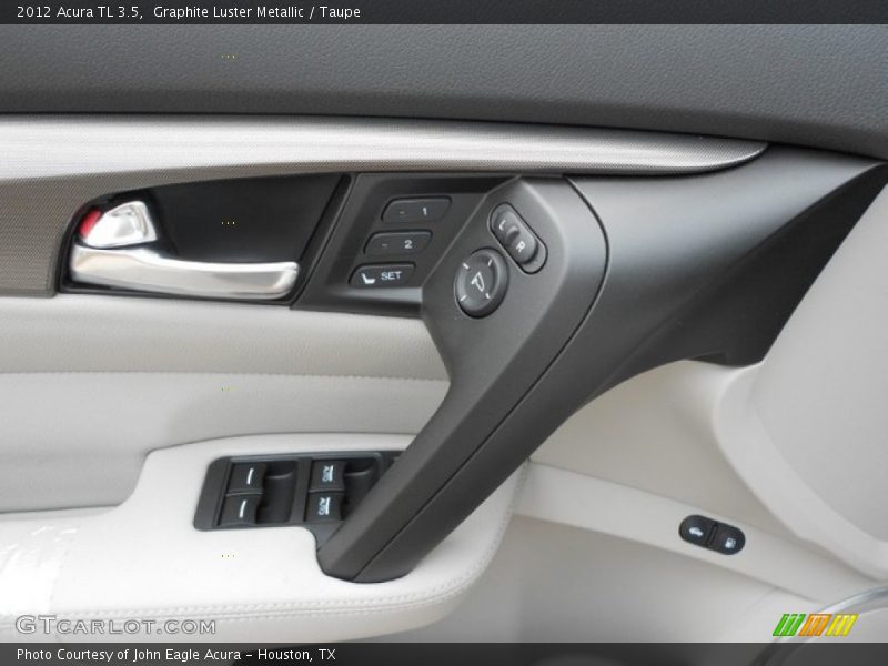 Graphite Luster Metallic / Taupe 2012 Acura TL 3.5