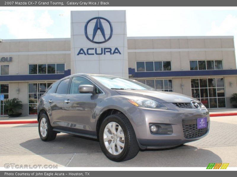 Galaxy Gray Mica / Black 2007 Mazda CX-7 Grand Touring