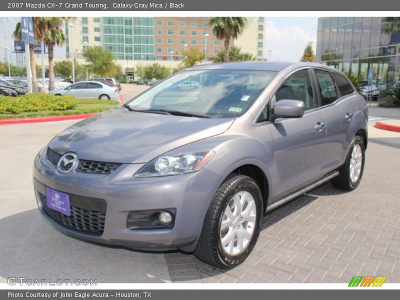 Galaxy Gray Mica / Black 2007 Mazda CX-7 Grand Touring