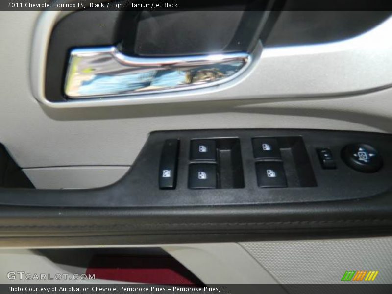Black / Light Titanium/Jet Black 2011 Chevrolet Equinox LS